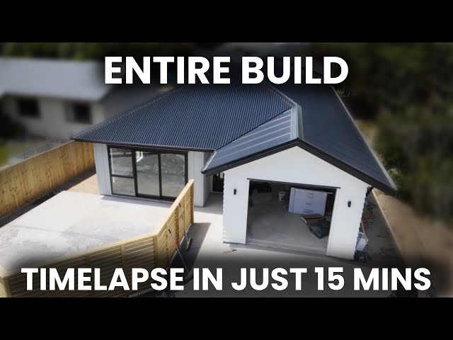 Entire New Build In Front Yard // TIMELAPSE