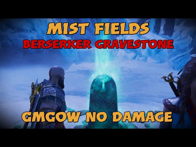 Mist Fields Berserker Gravestone - No Damage - GMGOW difficulty - God of War Ragnarok - PS5