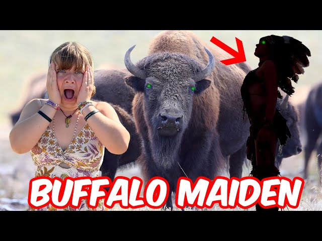 Aubrey Tells The **scary** Legend Of The Buffalo Maiden In This Spooky Video!
