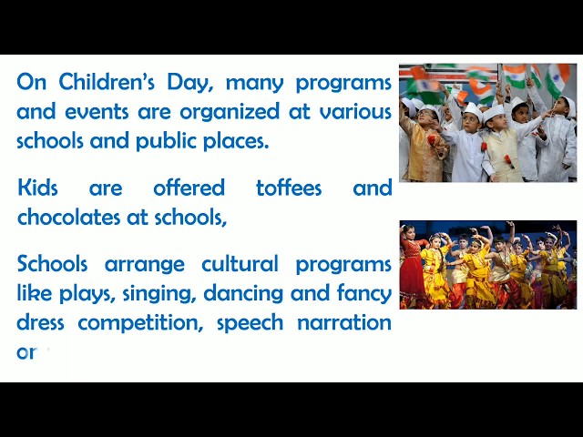 Childrens day essay in english | Smart Learning Tube