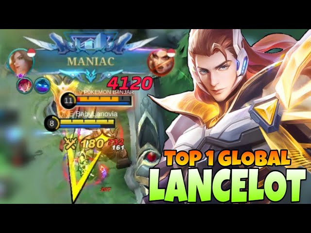 MANIAC! LANCELOT FAST HAND IS 100% BROKEN! ~ Top 1 Global Lancelot | Lancelot Best Build 2022 | Mlbb