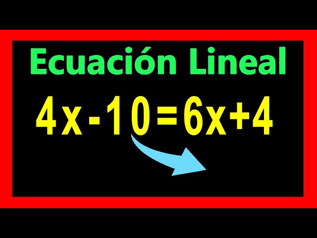 ✅👉 Ecuaciones por Transposición de Terminos  ✅ Ecuaciones lineales