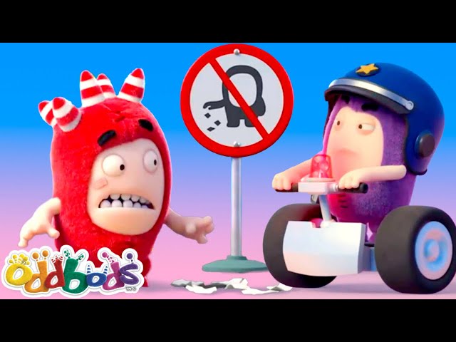 ODDBODS | Don't Go Breaking The Rules! | Cartoon For Kids
