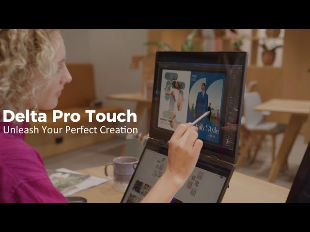 UPERFECT Delta Pro Touch - Unleash Perfect Creation | Portable Monitor New Era | Tri Screen