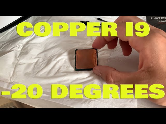 I used a Copper CPU IHS to drop 20 Degrees on my i9!