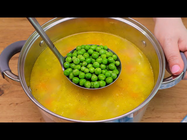 I make this vegetable soup every day! This pea soup recipe like medicine for my stomach.
