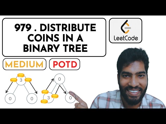 ✅979. Distribute Coins in Binary Tree🎯✅ || GFG POTD✅🔥 || Detailed Explanation✨