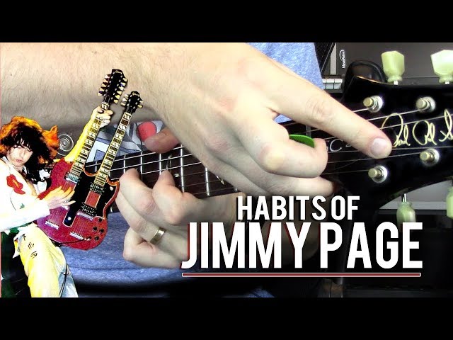 Guitar Habits of Jimmy Page