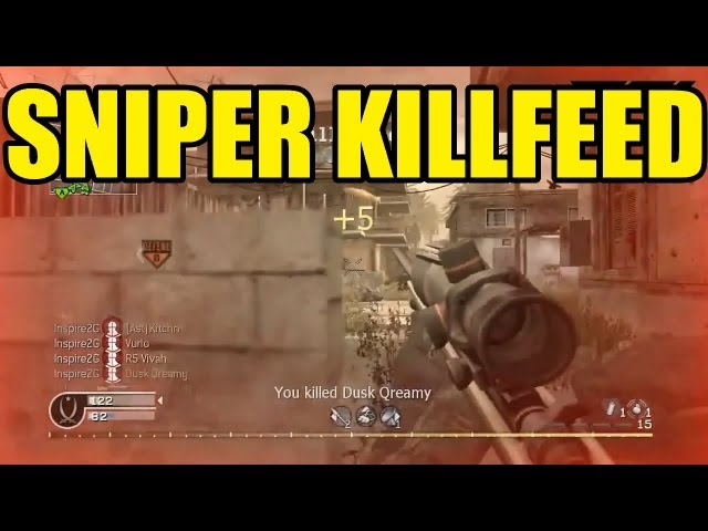 SNIPER KILLFEED | Multi Call of duty