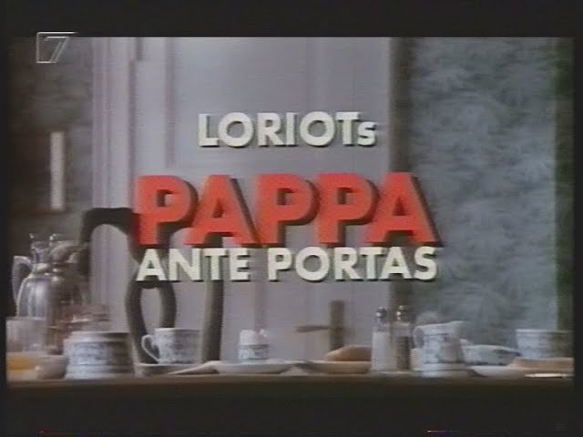 Ansage + Werbung "Pappa ante portas" Pro 7 23.10.1994
