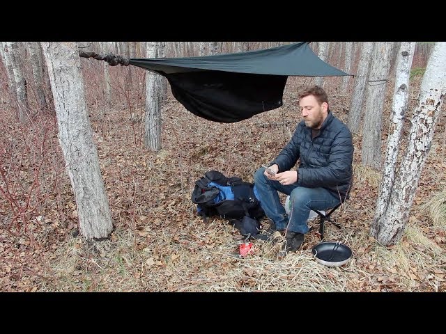 Hennessy Hammock - Primus Stove, Burgers In The Forest
