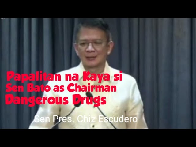 New Senate President ipapatigil na Kaya Ang imbistigasyon sa alleged PDEA Leaks Dokumento