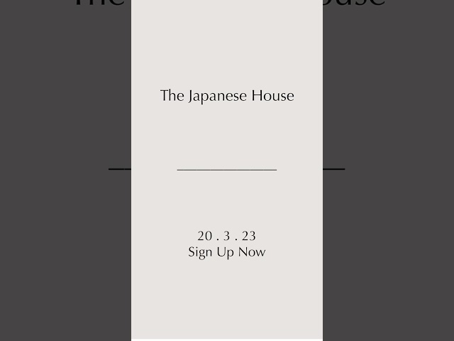 Next Week 🐎  Sign up at thejapanesehouse.co.uk