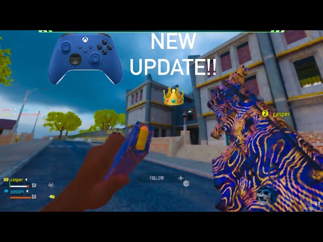 Warzone Mobile Dropped a brand new update!!(high   graphics 60fps 120 fov controller gameplays 👑👑)