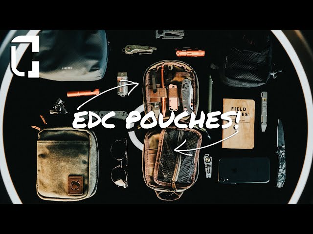 4 EDC Pouches You Don't Want To Miss | Everyday Carry Organizers