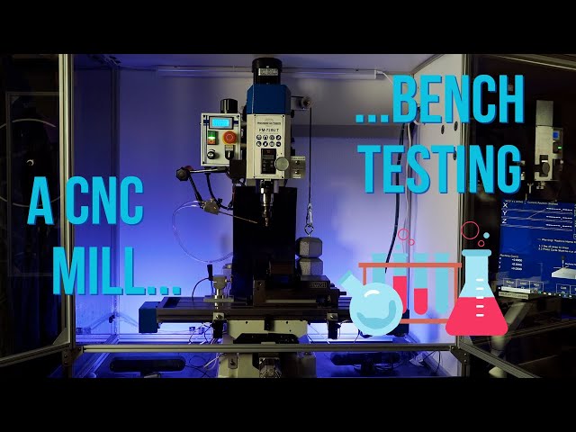Bench Testing the CNC Mill Electrical Hookups