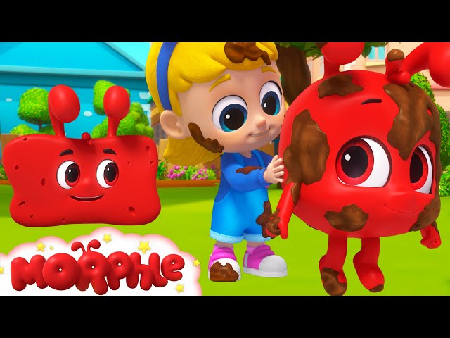 Muddy Morphle Takes A Bath - Morphle and Mila Adventure | Cartoons for Kids | My Magic Pet Morphle