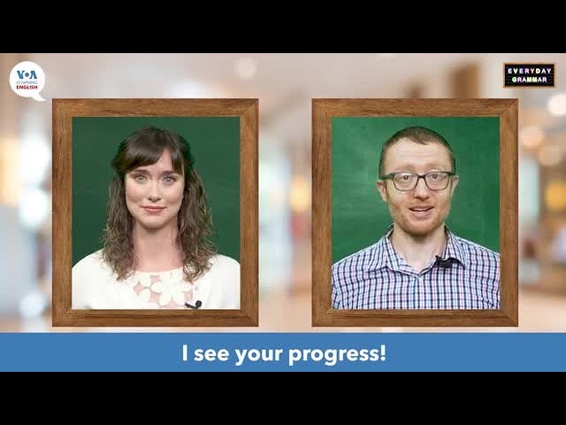 Everyday Grammar TV: Grammar for Exercise, Part 2