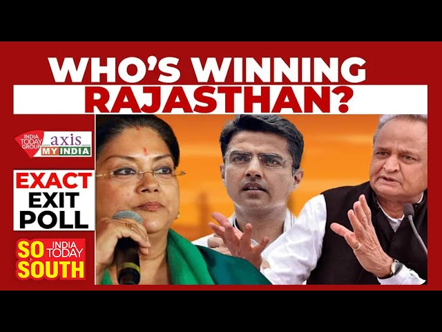 Rajasthan Exit Poll Results 2024- BJP: 16-19, CONG: 5-7, OTH: 1-2 | SoSouth