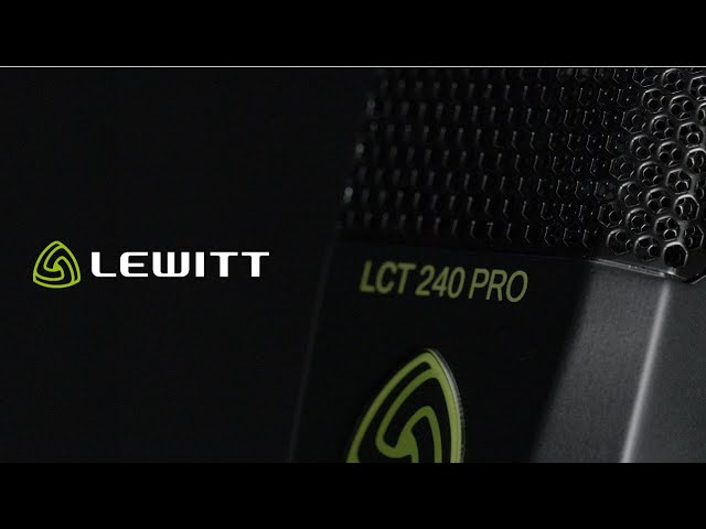 LEWITT LCT 240 PRO - A microphone for vocals, instruments, drums, and amplifiers