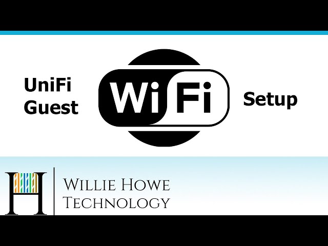 UniFi Guest Network Setup - Wired and WiFi
