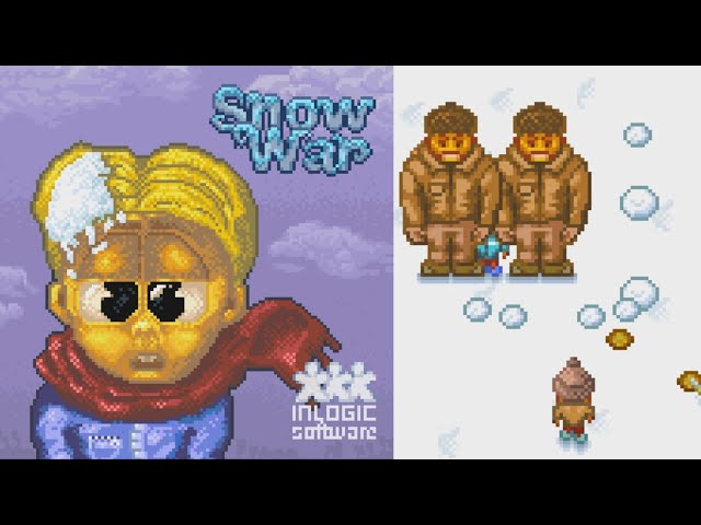 Snow War JAVA GAME (Inlogic Software 2004) FULL WALKTHROUGH