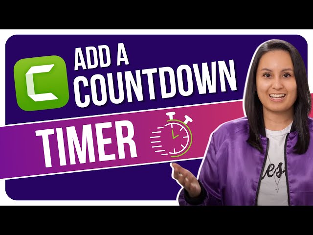 Camtasia 2023 | How to Use The Countdown Feature