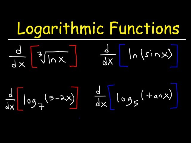 Derivative of Logarithmic Functions