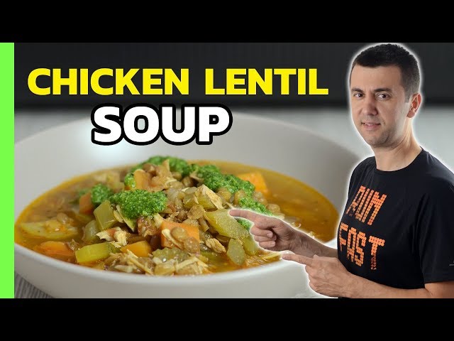 Chicken Soup With Lentils (Italian Style)