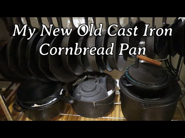 My New Old Cast Iron Cornbread Pan