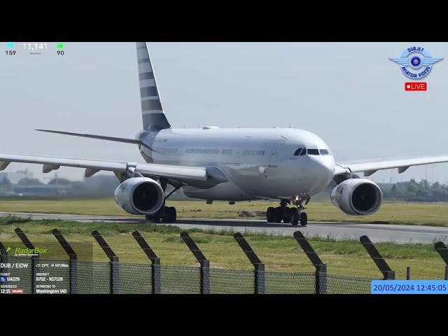 Monday Midday Movements - Dublin Airport LIVE Planespotting ✈️ 20/05/2024