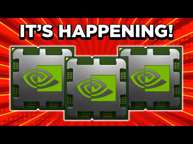 Nvidia's Releasing CONSUMER PC CPUs!