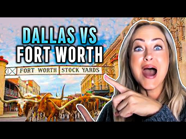 Unbelievably Different!  Would you rather MOVE to Dallas or Fort Worth, TEXAS?