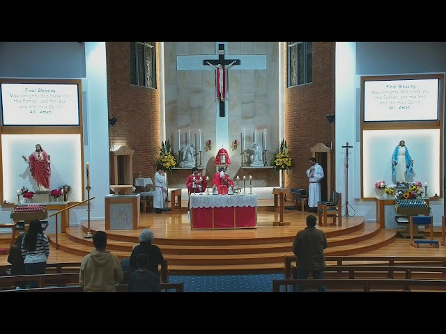 Catholic Mass for Pentecost - 18 May 2024 - 5pm Vigil
