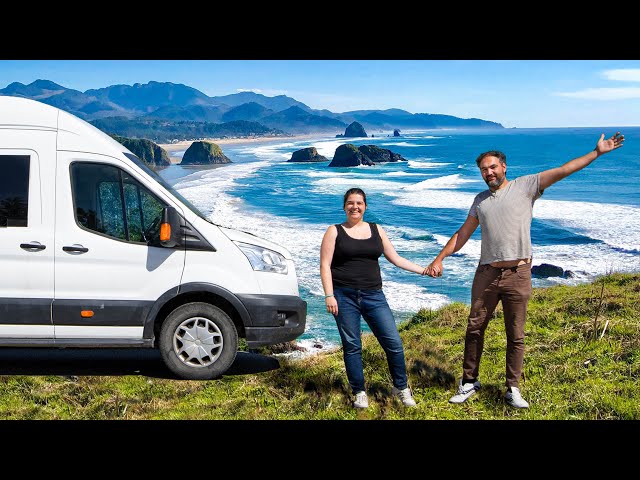 Our first days on the Oregon Coast Road! (Van life USA)