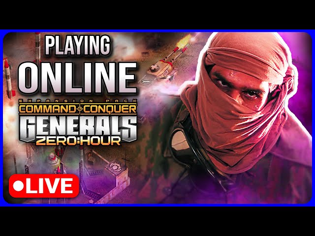 Poisoning my Enemies in 7-Player FFA Online Multiplayer Matches | C&C Generals Zero Hour