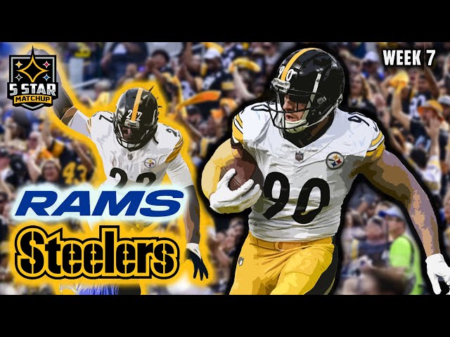 Steelers vs Rams Week 7 Highlights: The Comeback Kids! | 5 Star Matchup
