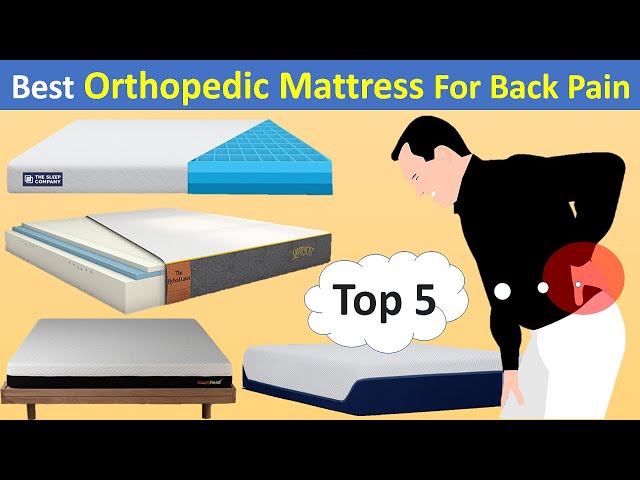 Top 5 Best  Orthopedic Mattress in India 2022 | Best Mattress for Back Pain |