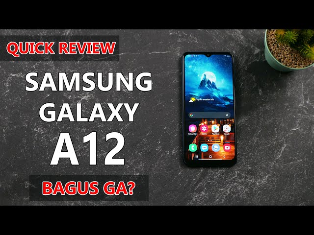 Hape Samsung Rp 2 jutaan kok gini? - Quick Review Samsung Galaxy A12