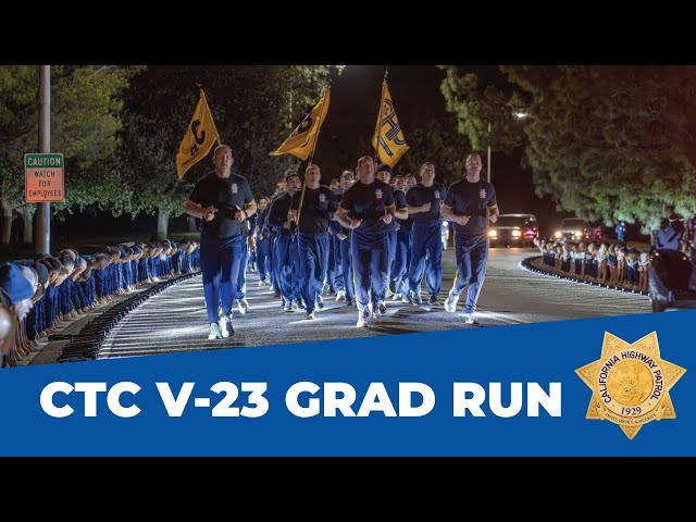 CTC V-23 Cadet Graduation Run - California Highway Patrol