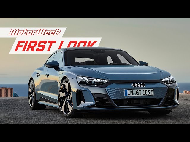 2022 Audi e-tron GT & RS e-tron GT | MotorWeek First Look