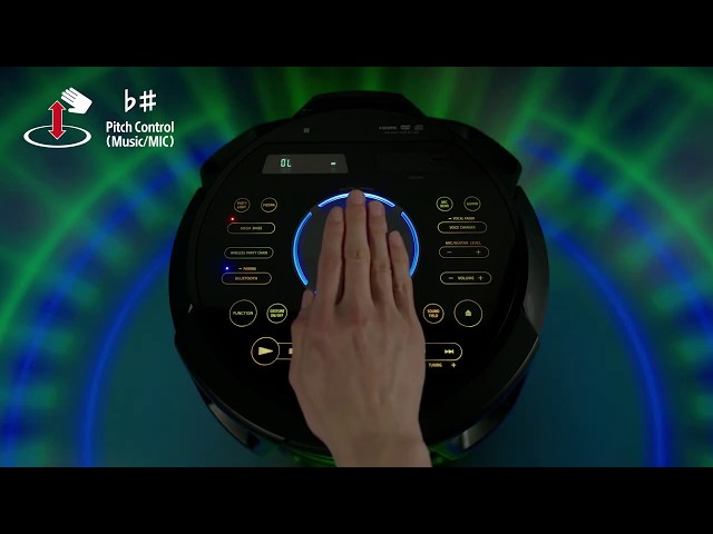 Sony | MHC-V83D | Gesture Control
