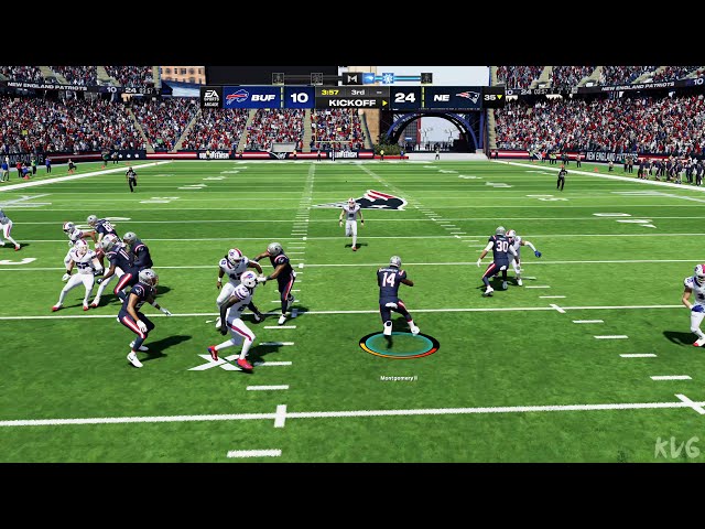 Madden NFL 24 - Buffalo Bills vs New England Patriots - Gameplay (PS5 UHD) [4K60FPS]