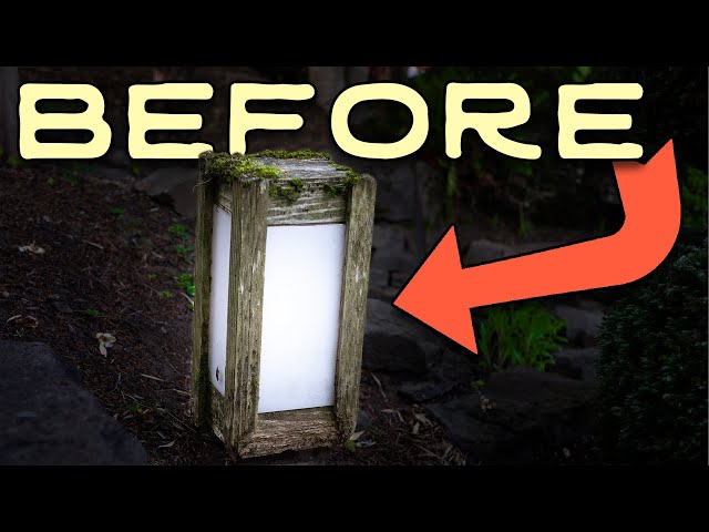 I Made New Garden Lights: This Is A STUNNING Upgrade