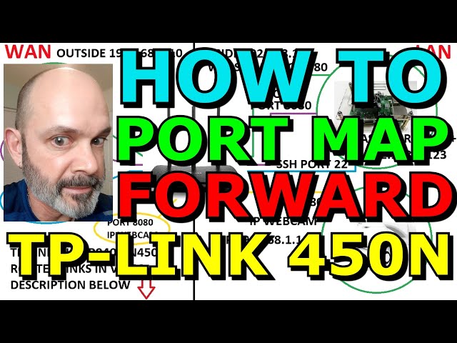 How To Port Forwarding Mapping TP Link TL WR940N 450N Router Detailed