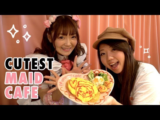 Visit a Japanese Maid Cafe in Tokyo, Japan