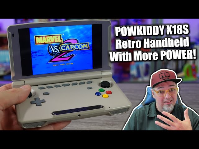 Newest Retro Handheld From Powkiddy The X18S! More Power But Is It More Fun? Initial Impressions!