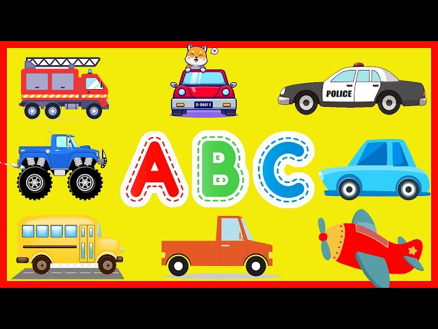 Vehicle ABC by BINGO | Learn the Alphabet with Cars | Nursery Rhymes For Kids