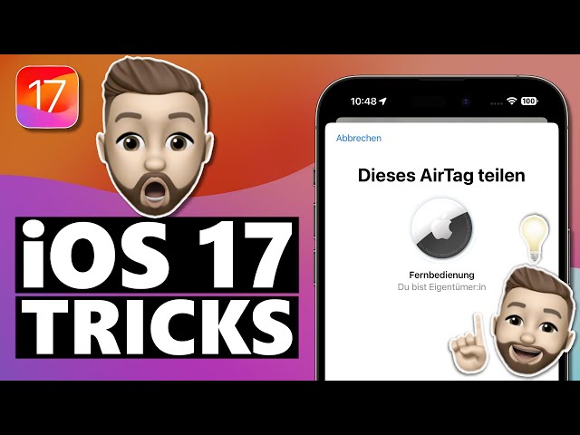iOS 17 TRICKS & TIPPS für dein iPhone 😮📲