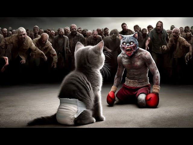 Fight for Daddy : Cat vs. Zombies